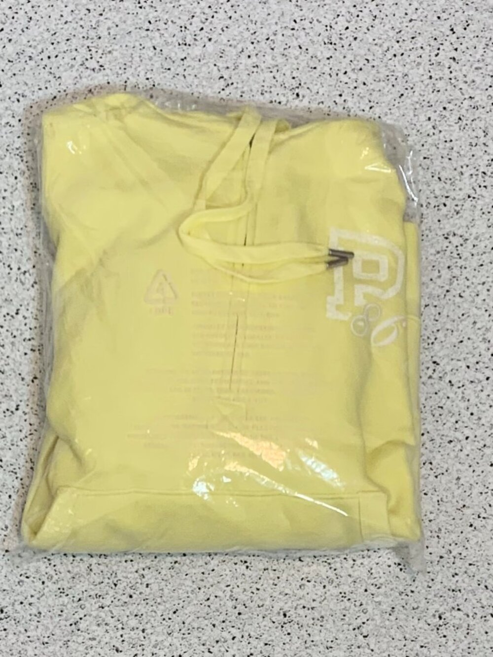 Victoria's Secret PINK Ivy Fleece Half-zip HOODIE Sweatshirt Med Pineapple Ice
